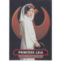 2016 Topps Star Wars Rogue One Mission Briefing #2 Princess Leia Rebel Alliance