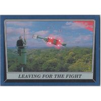 Star Wars Rogue One Mission Briefing Blue Base Card #51 Parallel Leaving Fight