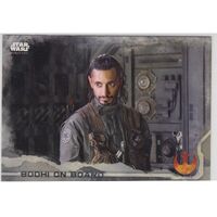 2016 Star Wars Rogue One series 1 Bodhi on Board #31 Grey parallel card 75/100