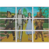 Breygent The Wizard of OZ WOZ Series 1 Wiz Quiz Chase Set of 9 - FOIL