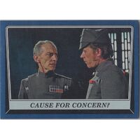 Star Wars Rogue One Mission Briefing Blue Base Card #61 Parallel Cause Concern