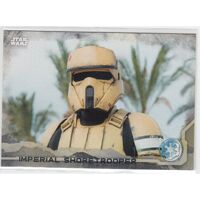 2016 Star Wars Rogue One series 1 Shoretrooper #41 Grey parallel card 54/100