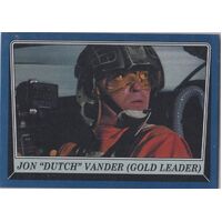 Star Wars Rogue One Mission Briefing Blue Base Card #92 Parallel Jon Vander