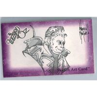 Breygent Wizard of OZ WOZ 3 x 5 Martineck Pencil Sketch Card Flying Monkey