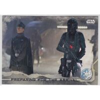 2016 Star Wars Rogue One series 1 Arrival #45 Grey parallel card 66/100