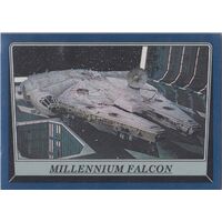 Star Wars Rogue One Mission Briefing Blue Base Card #85 Parallel Millennium Falc