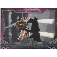 2016 Topps Star Wars Masterwork Great Rivalries GR-5 Obi-Wan Kenobi v Darth Maul