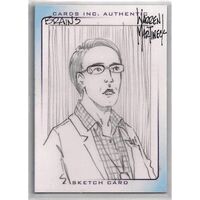 Thunderbirds are go! Cards Inc Warren Martineck Sketch Card BRAINS 2 Pencil
