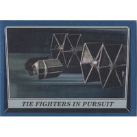 Star Wars Rogue One Mission Briefing Blue Base Card #63 Parallel Tie Fighters