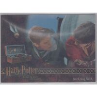 Harry Potter Sorcerers Stone Box Topper BT3 Trading Card 