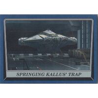 Star Wars Rogue One Mission Briefing Blue Base Card 18 Parallel Springing Kallus