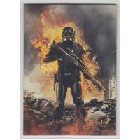 Topps Star Wars Rogue One Mission Briefing Montages In Flames #8 /9