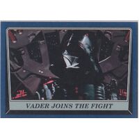 Star Wars Rogue One Mission Briefing Blue Base Card #60 Parallel Vader Joins