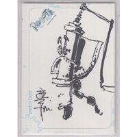 INKWORKS Robots Sketch SK2 Tone Rodriguez 1 Nice Ink Artwork