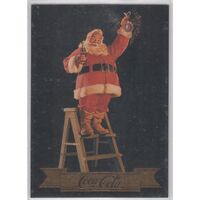 Coca Cola Coke Collect A Card Series 3 Santa S25 Foil Stamp (single card)