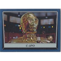 Star Wars Rogue One Mission Briefing Blue Base Card #98 Parallel C-3PO
