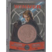 2015 Star Wars Chrome Perspectives Bronze Medallion Card Skywalker vs Dooku