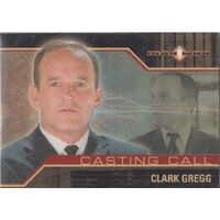 Marvel Iron Man Movie Casting Call Chase Card CC8 Agent Phil Coulson