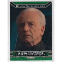2015 Star Wars Chrome Perspectives Prism Refractor 058 /199 Sheev Palpatine 21-J