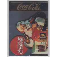 Coca Cola Coke Collect A Card Series 4 Santa S34 Foil Stamp (single card)