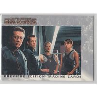 2005 Battlestar Galactica Premiere Edition Promotional Promo Card P1