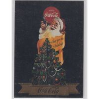 Coca Cola Coke Collect A Card Series 3 Santa S30 Foil Stamp (single card)