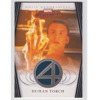 Marvel Masterpieces Series 2 costume card Torch FF3 Fantastic Four