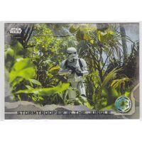 2016 Star Wars Rogue One series 1 Stormtrooper #69 Grey parallel card 19/100