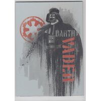2016 Star Wars Rogue One Mission Briefing Character Foil Card #6 Darth Vader