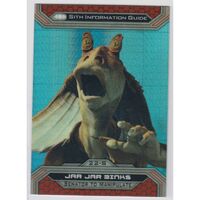 2015 Star Wars Chrome Perspectives Prism Refractor 004 /199 Jar Jar Binks 22-S
