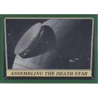 2016 Topps Star Wars Rogue One MB Green Border Puzzle Card Death Star