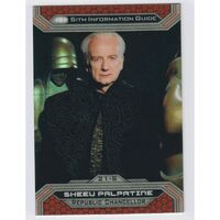 2015 Star Wars Chrome Perspectives Prism Refractor 122 /199 Sheev Palpatine 21-S
