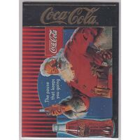 Coca Cola Coke Collect A Card Series 4 Santa S37 Foil Stamp (single card)