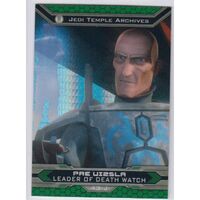 2015 Star Wars Chrome Perspectives Prism Refractor 104 /199 Pre Vizsla 43-J