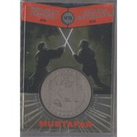 2015 Star Wars Chrome Perspectives Silver Medallion Kenobi Vs Skywalker 023/ 150