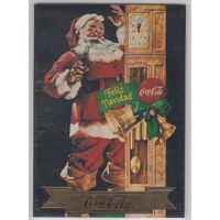 Coca Cola Coke Collect A Card Series 3 Santa S24 Foil Stamp (single card)