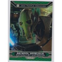 2015 Star Wars Chrome Perspectives Prism Refractor 083/199 General Grievous 37-J