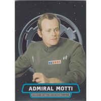 2016 Topps Star Wars Rogue One card #4 Admiral Motti Villains of the Empire