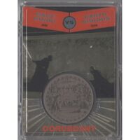 2015 Star Wars Chrome Perspectives Silver Medallion Windu Vs Sidious 061/ 150