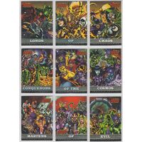 Complete Marvel Avengers 9 CARD GREATEST ENEMIES CHASE SET GE1 - GE9 Rittenhouse