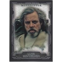2016 Topps Star Wars Masterwork Base Card Short Print SP #64 Luke Skywalker HTF