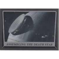 2016 Topps Star Wars Rogue One MB Grey Border Puzzle Card Death Star