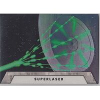 2016 Topps Star Wars Rogue One Mission Briefing Death Star Card #4 Superlaser