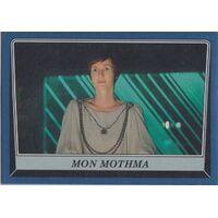 2016 Topps Star Wars Rogue One Mission B Blue Border Puzzle Card Mon Mothma