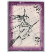 Breygent Wizard of OZ WOZ Series 1 Martineck Pencil Sketch Card WWE W.W.E.