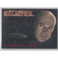 2005 Battlestar Galactica Premiere Edition Roll Call Insert Card R8