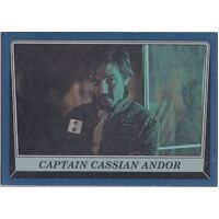 2016 Topps Star Wars Rogue One Mission B Blue Border Puzzle Card Cassian Andor