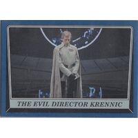2016 Topps Star Wars Rogue One MB Blue Border Puzzle Card Baze Director Krennic