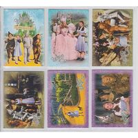 Breygent The Wizard of OZ WOZ Series 1 6 Card Promo Set (inc 2 x binder cards)
