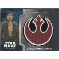 2016 Topps Star Wars Rogue One MB Patch Card 10 /13 Captain Cassian Andor